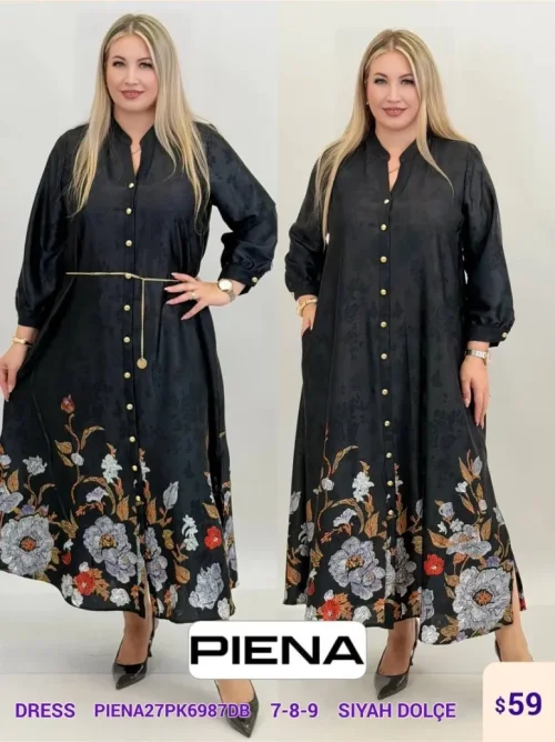 Платье PiENA (Black, модель PIENA27PK6987DB) оптом