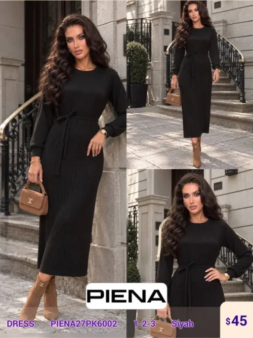 Платье PiENA (Black, модель PIENA27PK6002) оптом