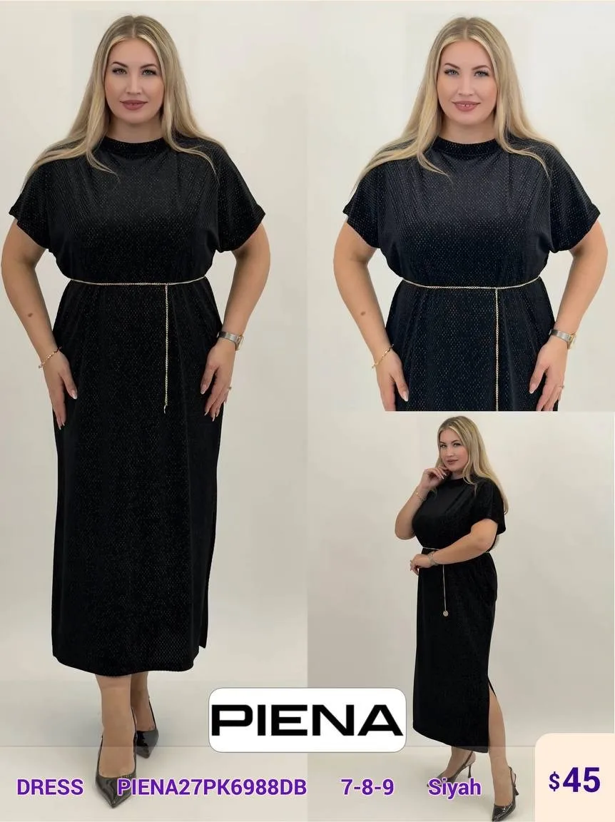 Платье PiENA (Black, модель PIENA27PK6988DB) оптом