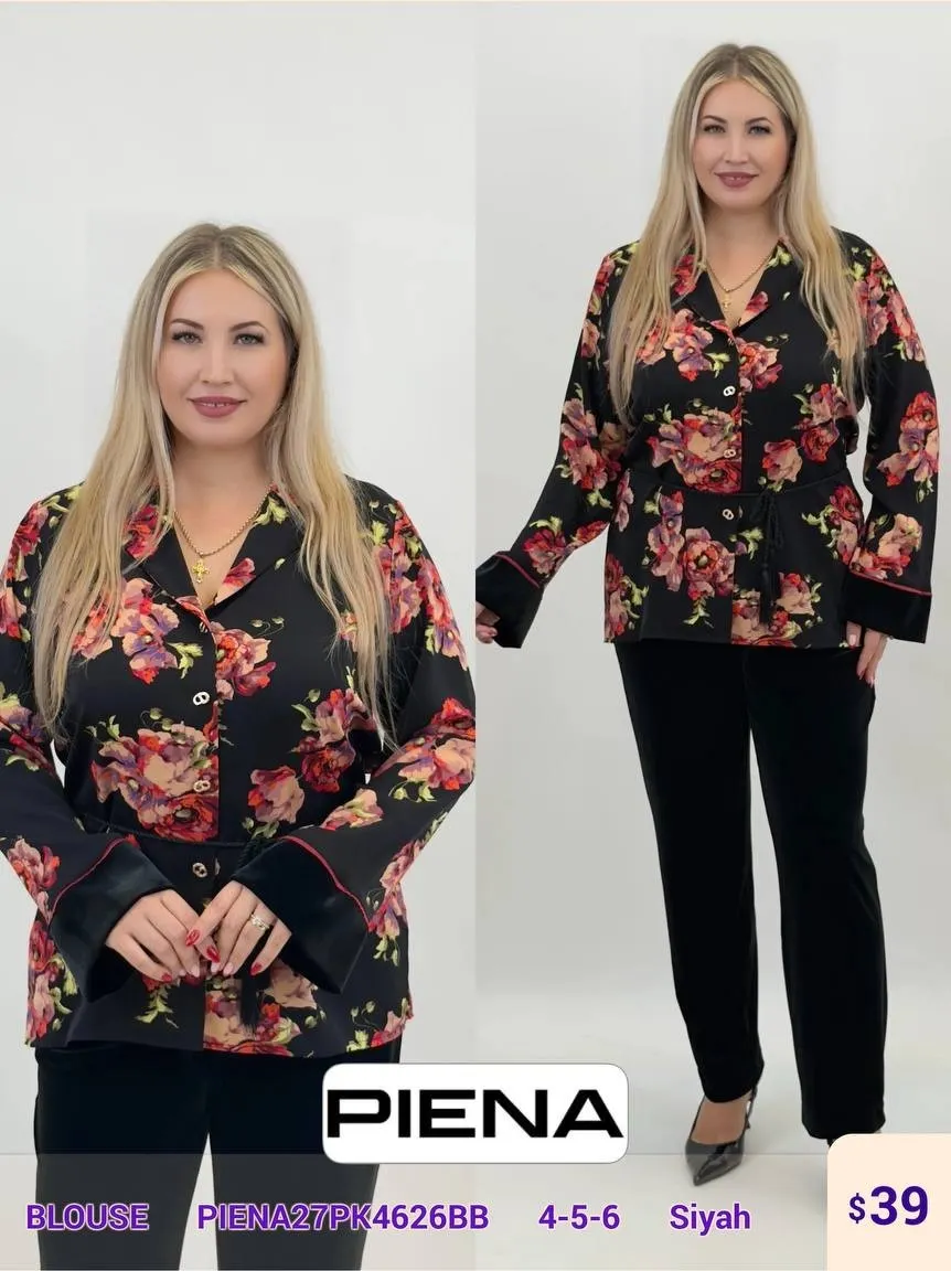 Блузка PiENA (Black, модель PIENA27PK4626BB) оптом