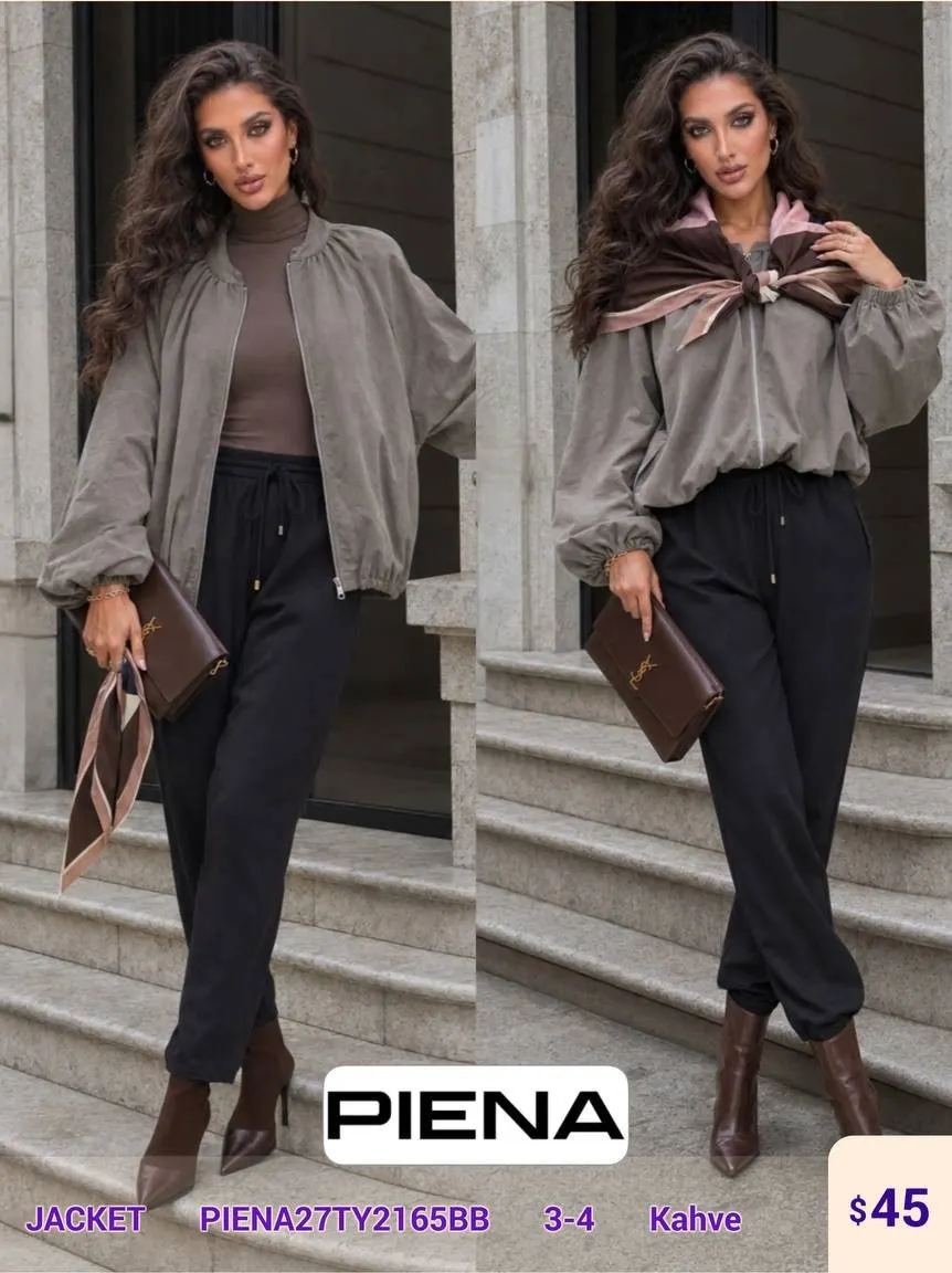 Жакет PiENA (Brown, модель PIENA27TY2165BB) оптом