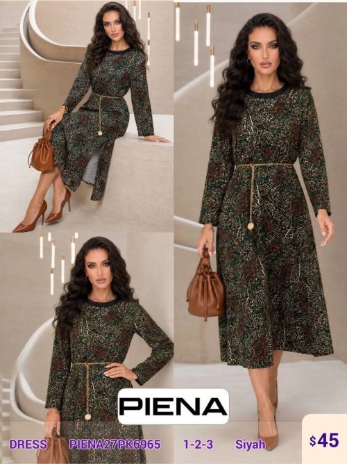 Платье PiENA (Black, модель PIENA27PK6965) оптом