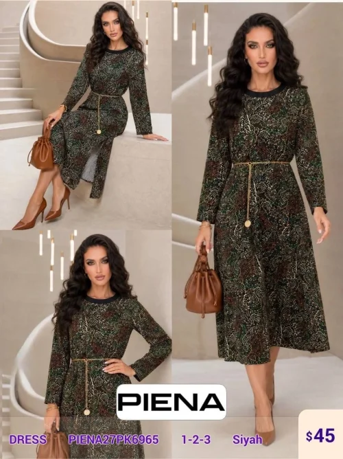 Платье PiENA (Black, модель PIENA27PK6965) оптом
