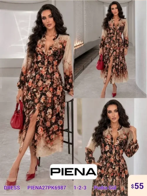 Платье PiENA (Pink, модель PIENA27PK6987) оптом