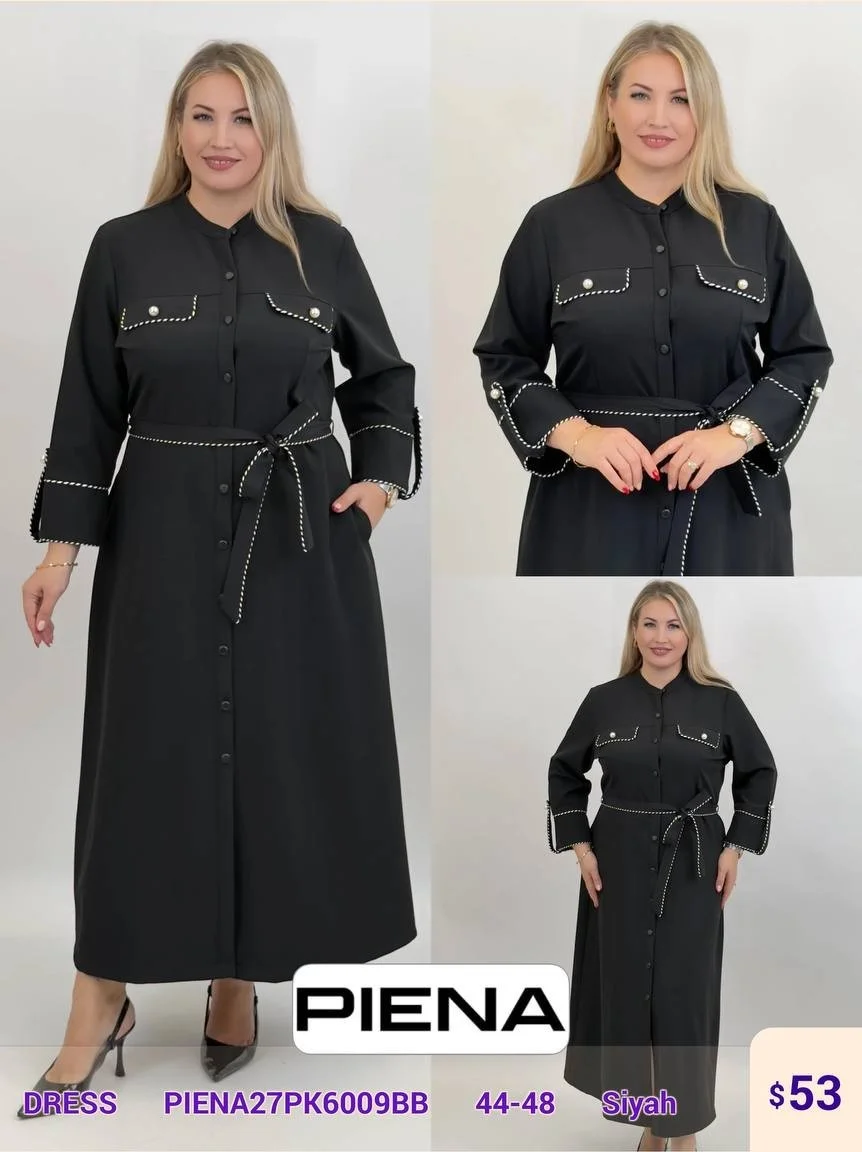 Платье PiENA (Black, модель PIENA27PK6009BB) оптом