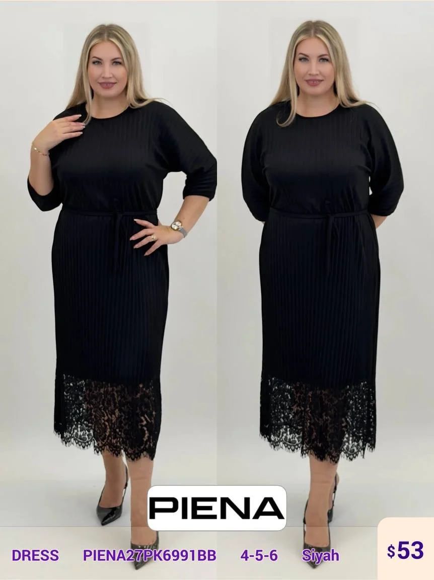 Платье PiENA (Black, модель PIENA27PK6991BB) оптом