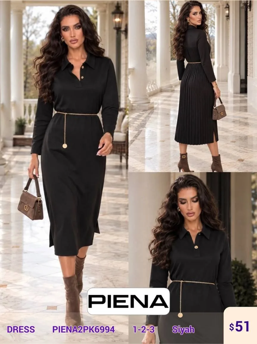 Платье PiENA (Black, модель PIENA2PK6994) оптом