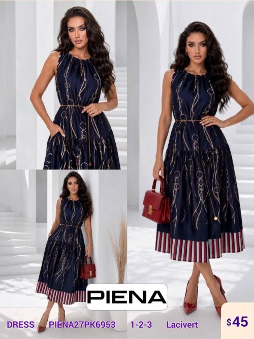 Платье PiENA (Navy, модель PIENA27PK6953) оптом