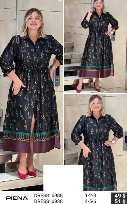 Платье PiENA (Black, модель 6938) оптом
