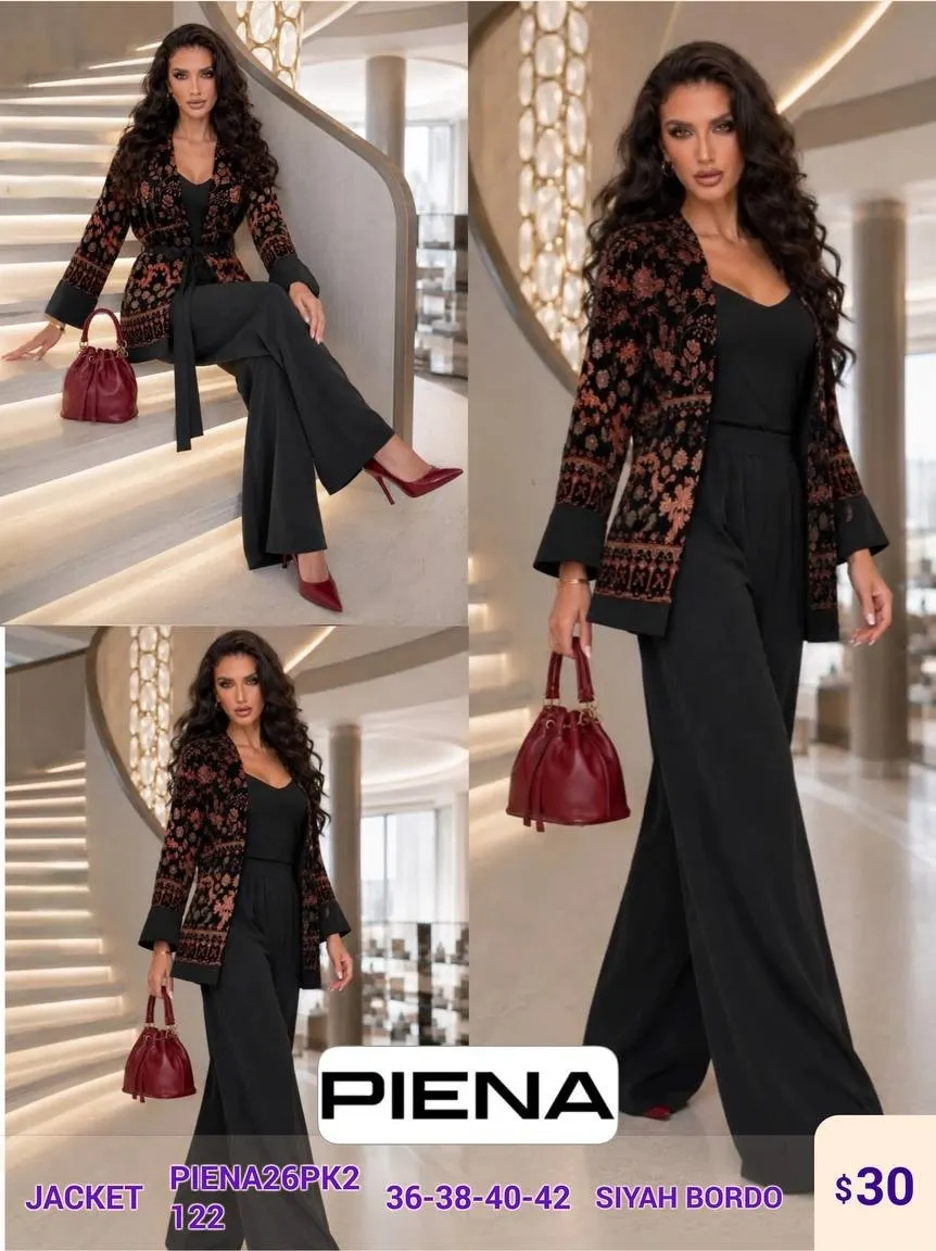 Жакет PiENA (Black, модель PIENA26PK2) оптом