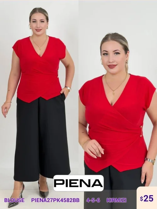 Блузка PiENA (Red, модель PIENA27PK4582BB) оптом