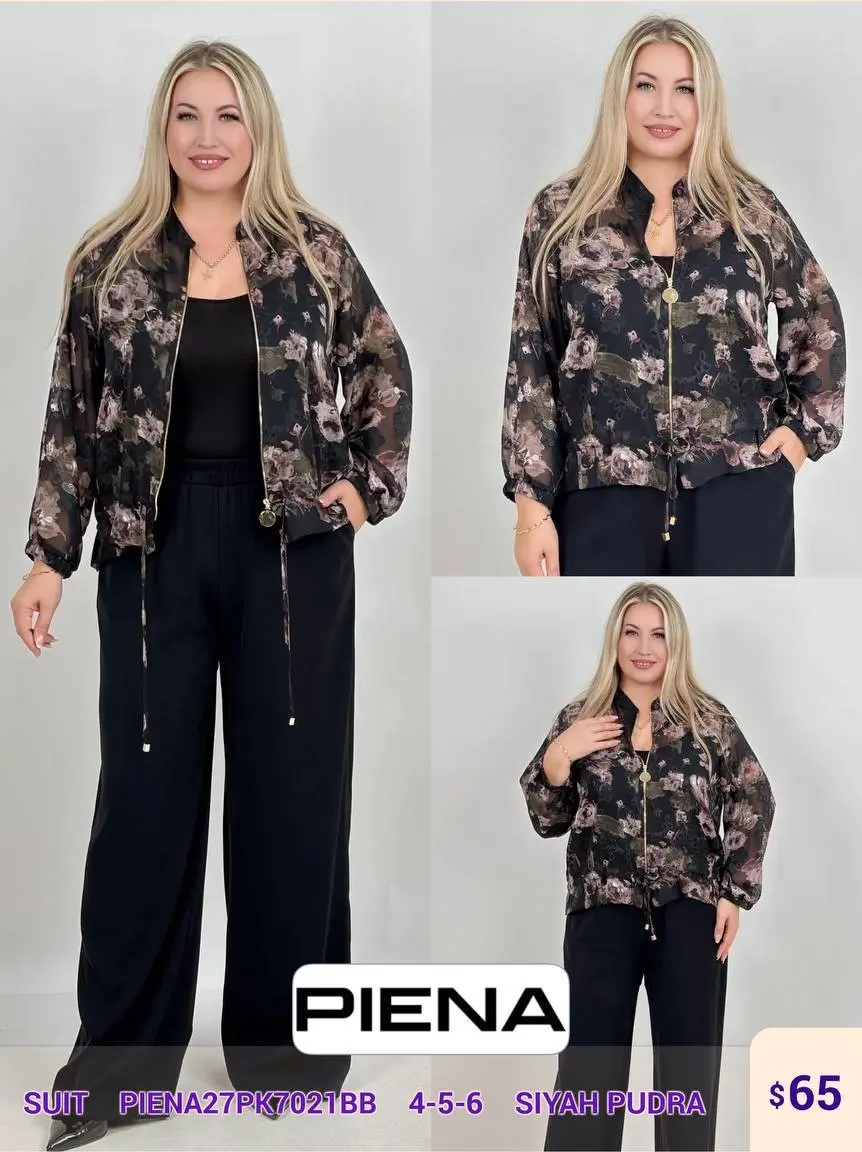 Костюмы и комплекты PiENA (Black, модель PIENA27PK7021BB) оптом