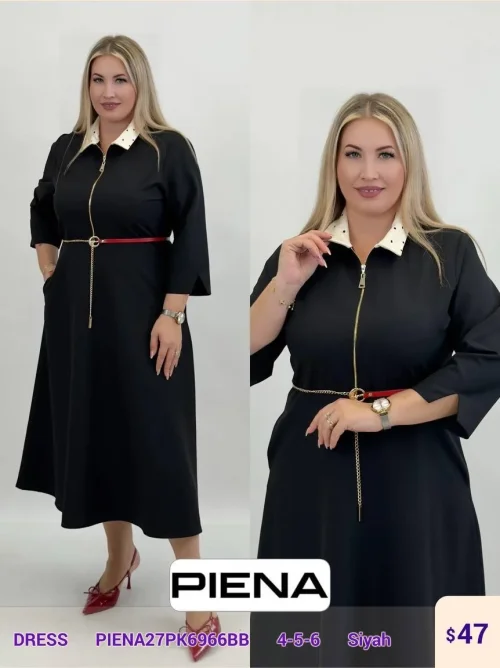 Платье PiENA (Black, модель PIENA27PK6966BB) оптом