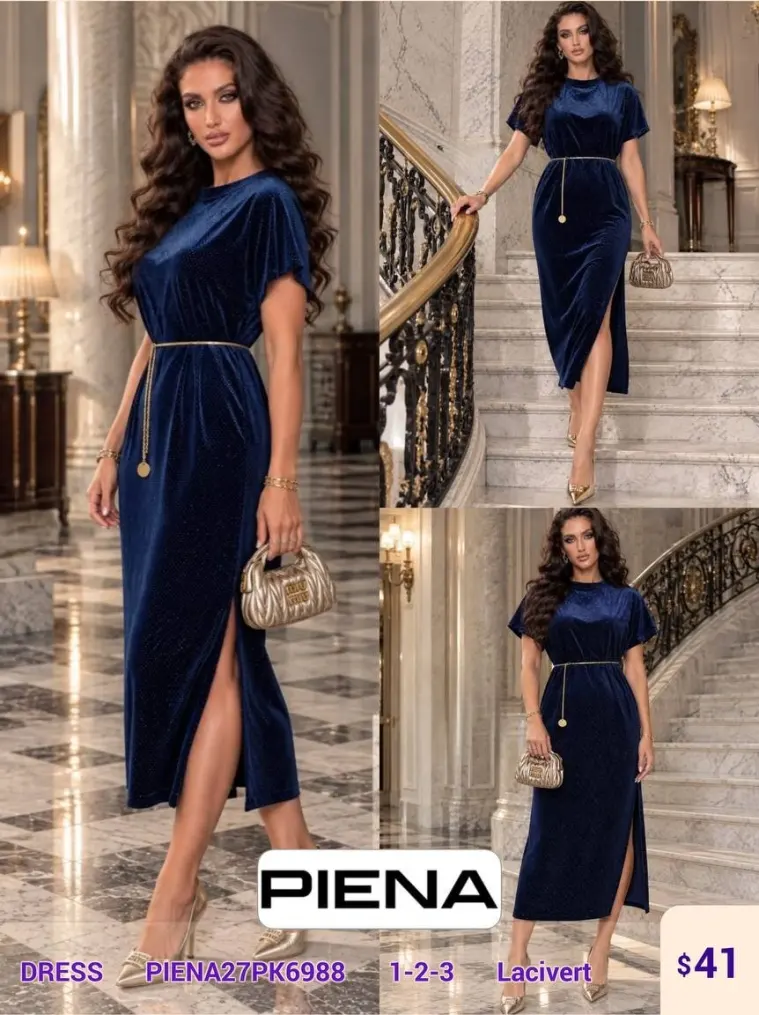 Платье PiENA (Navy, модель PIENA27PK6988) оптом