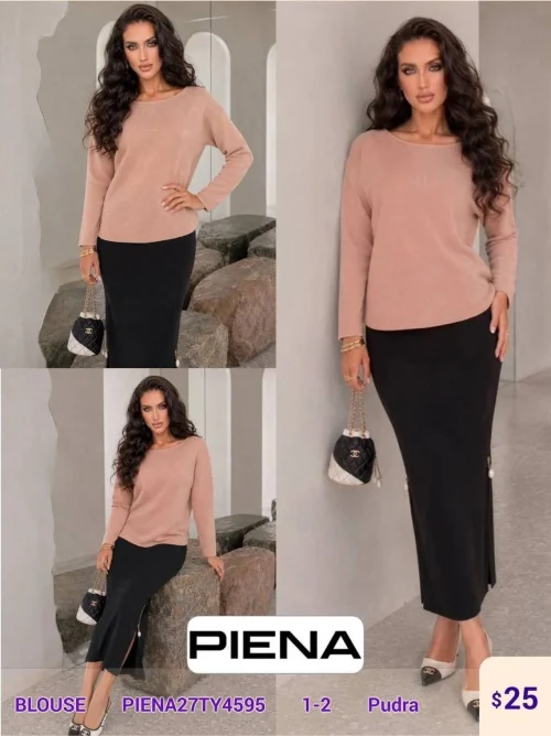 Блузка PiENA (Pink, модель PIENA27TY4595) оптом