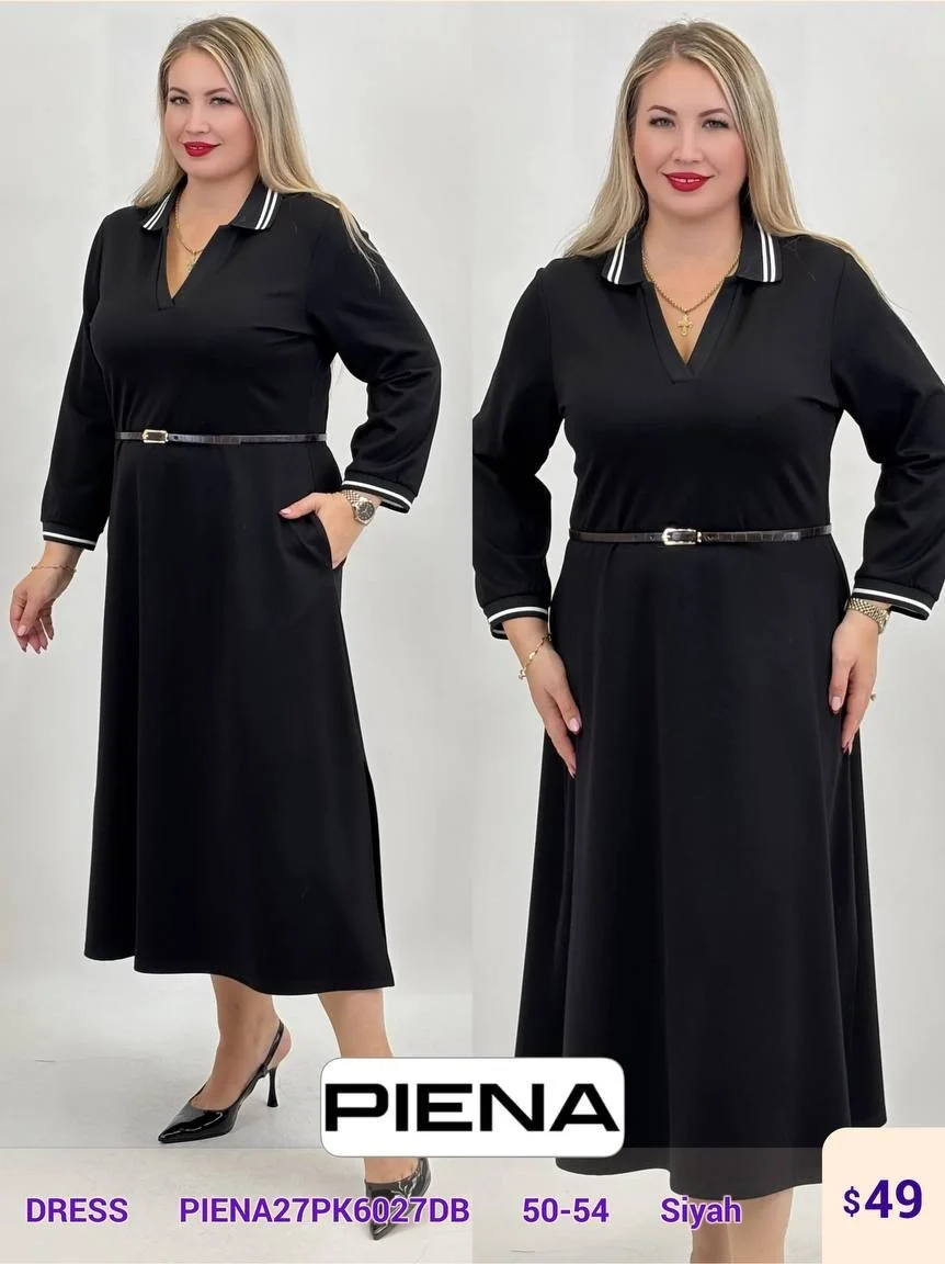 Платье PiENA (Black, модель PIENA27PK6027DB) оптом