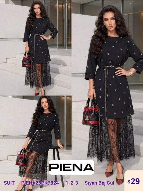 Костюмы и комплекты PiENA (Black, модель PIENA26PK7824) оптом