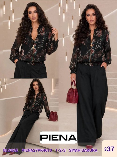 Блузка PiENA (Black, модель PIENA27PK4610) оптом