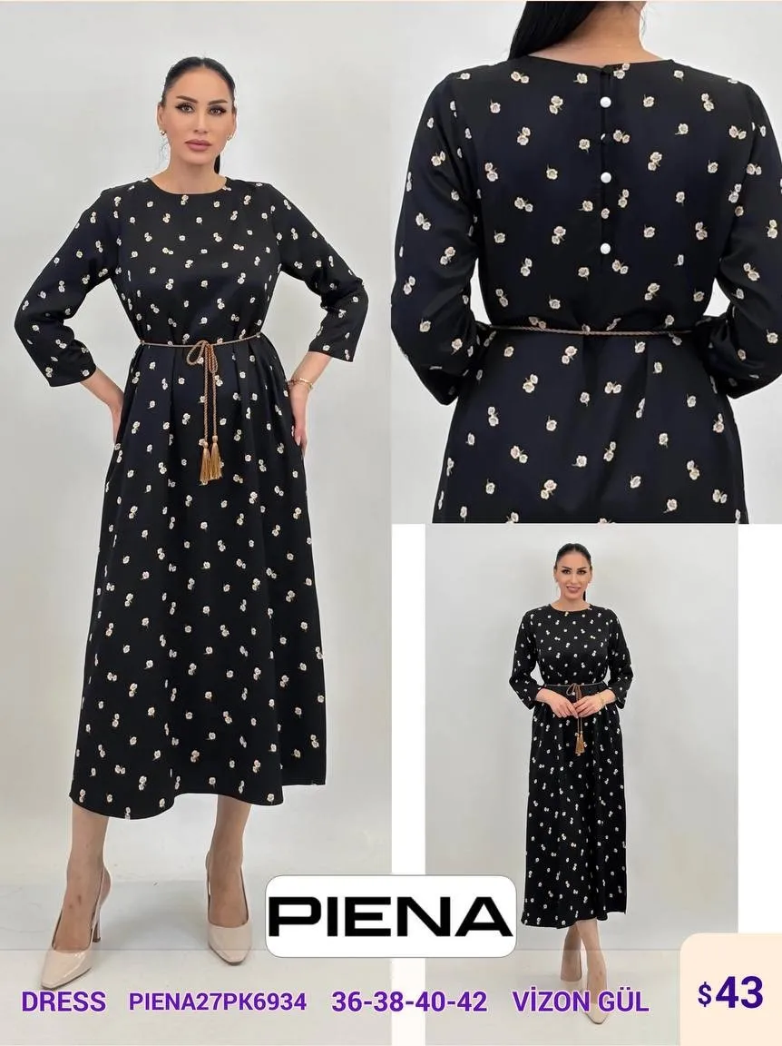 Платье PiENA (Beige, модель PIENA27PK6934) оптом