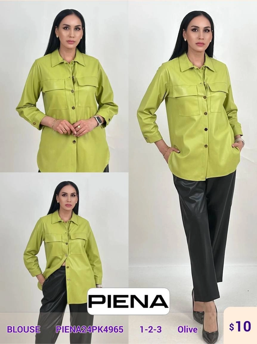 Блузка PiENA (Olive, модель PIENA24PK4965) оптом