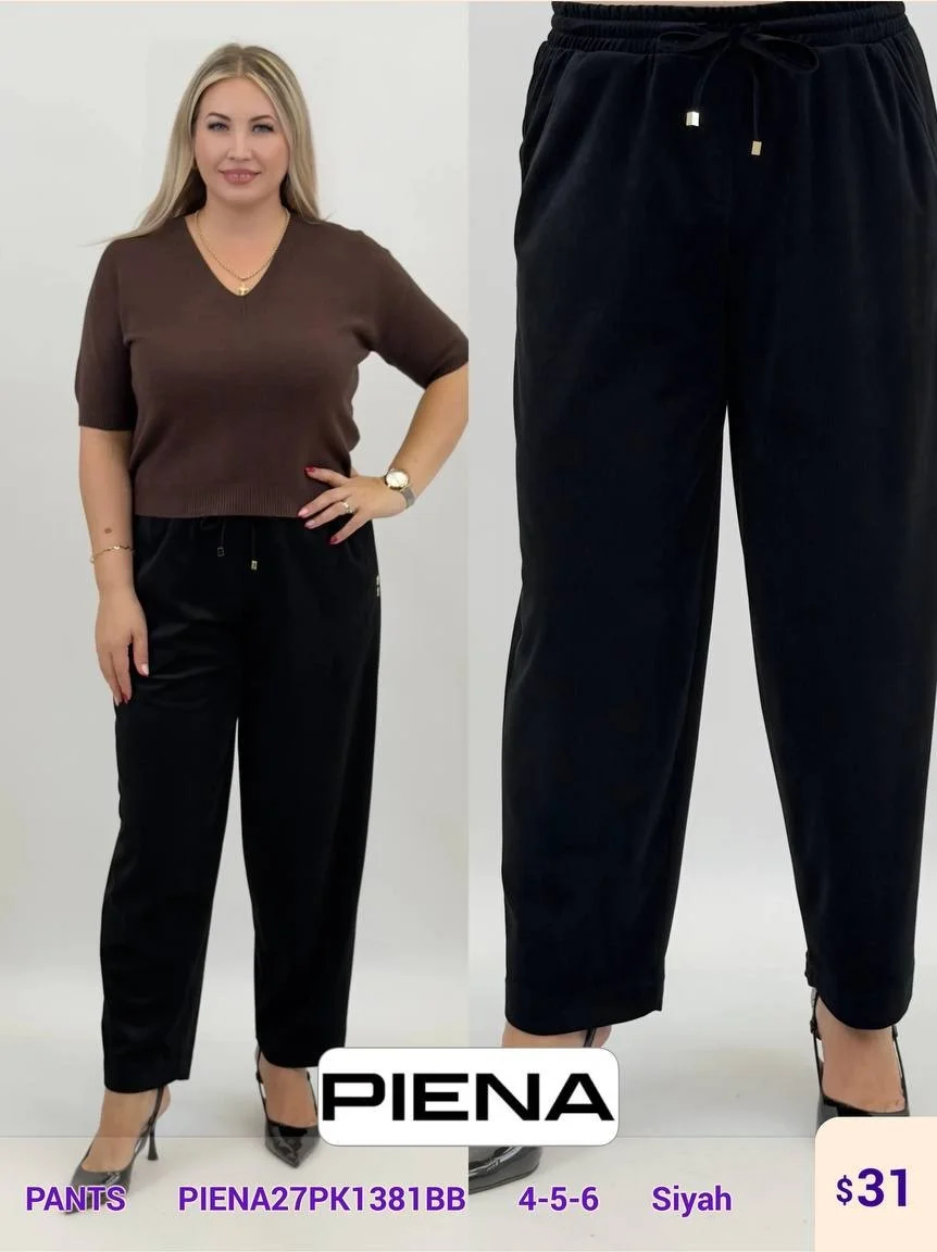 Брюки PiENA (Black, модель PIENA27PK1381BB) оптом
