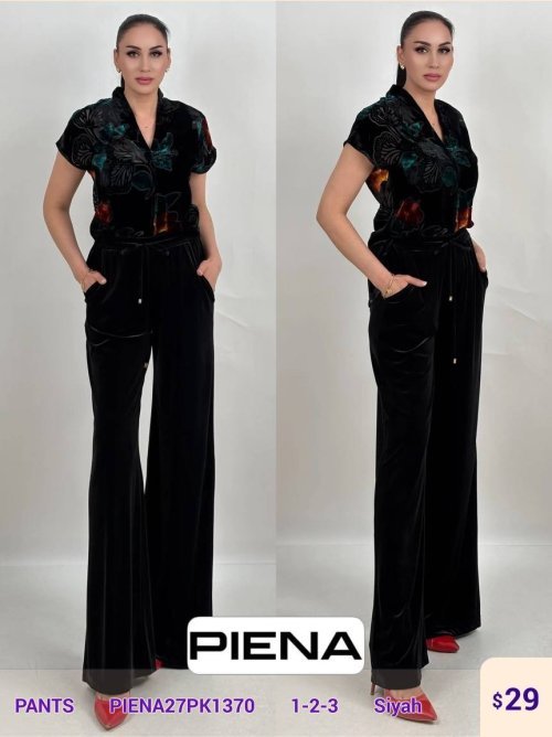 Брюки PiENA (Black, модель PIENA27PK1370) оптом