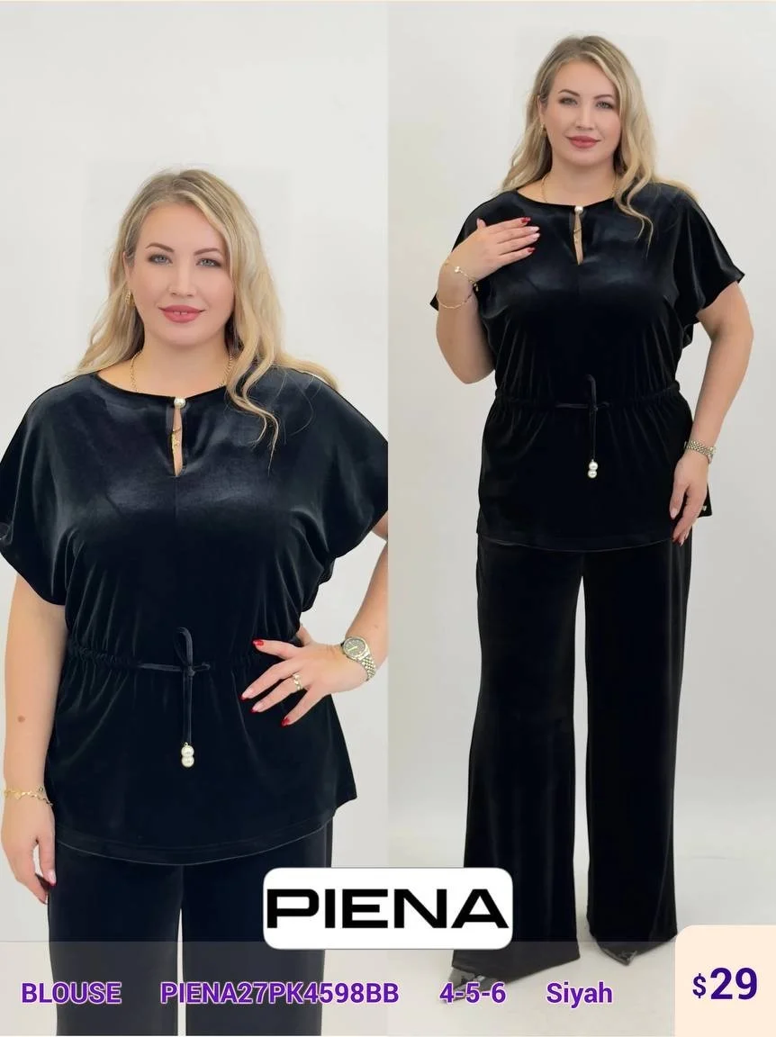 Блузка PiENA (Black, модель PIENA27PK4598BB) оптом