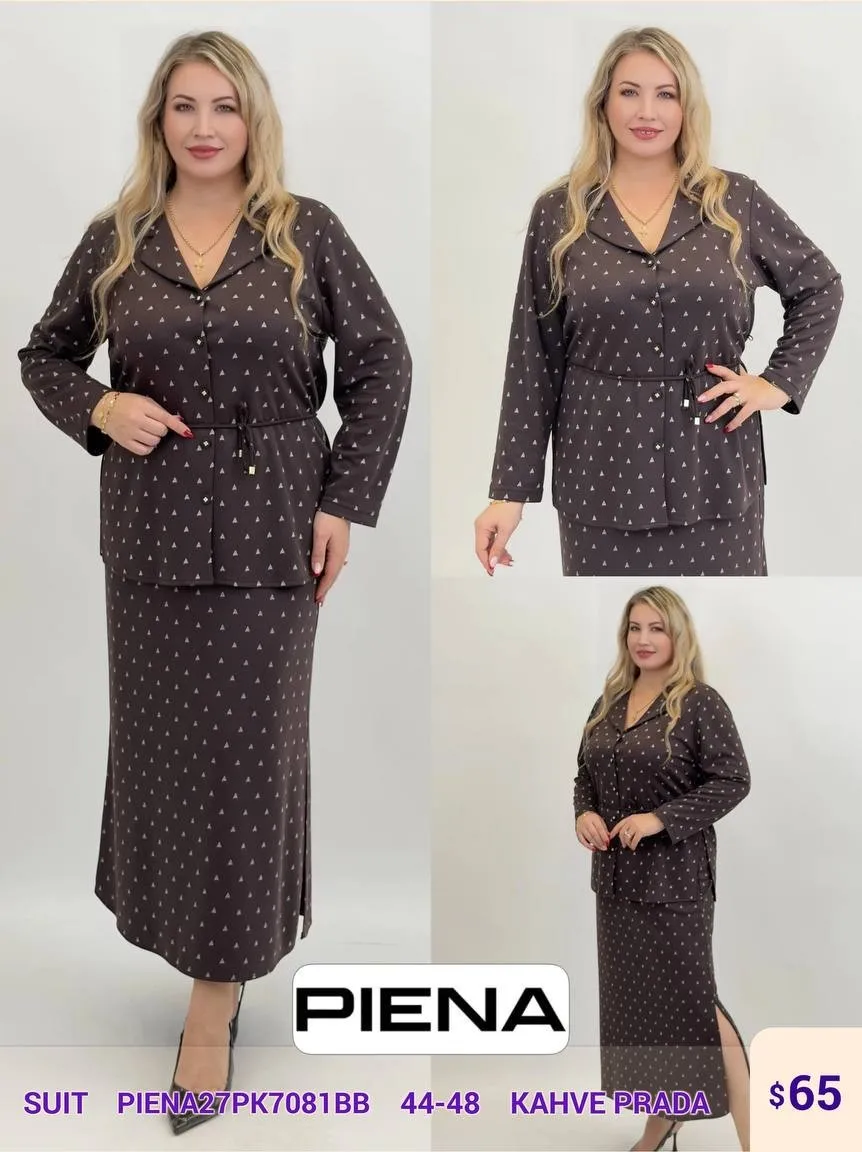 Костюмы и комплекты PiENA (Brown, модель PIENA27PK7081BB) оптом