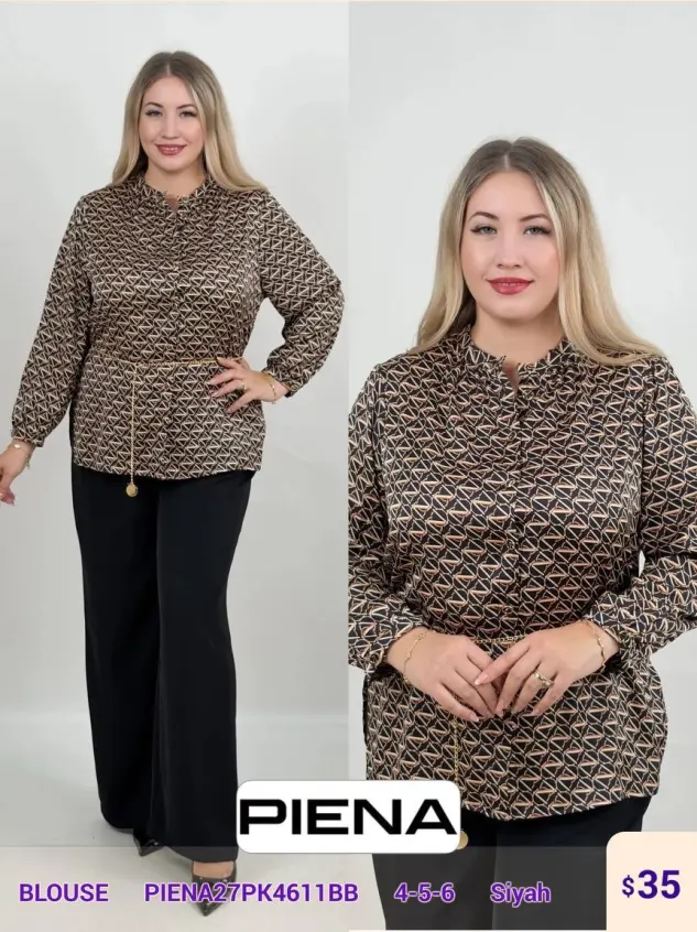 Блузка PiENA (Black, модель PIENA27PK4611BB) оптом