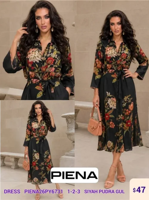 Платье PiENA (Black, модель PIENA26PY6731) оптом