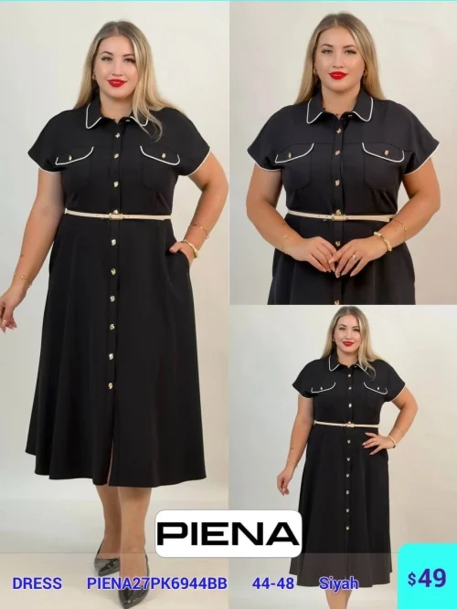 Платье PiENA (Black, модель PIENA27PK6944BB) оптом