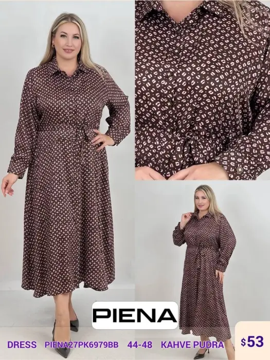 Платье PiENA (Pink, модель PIENA27PK6979BB) оптом
