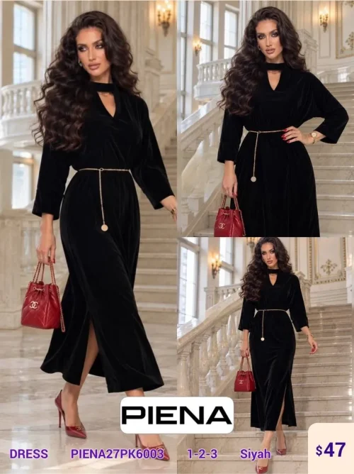 Платье PiENA (Black, модель PIENA27PK6003) оптом