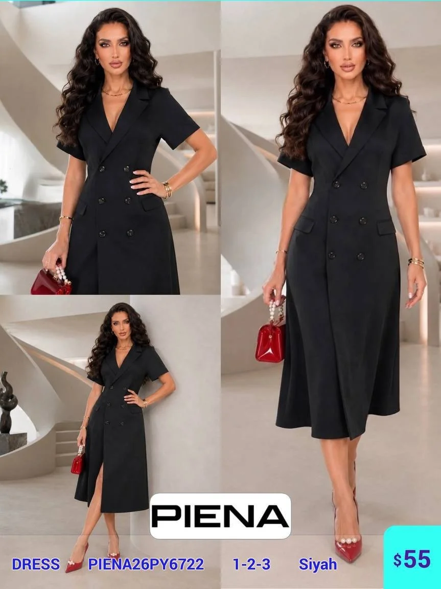 Платье PiENA (Black, модель PIENA26PY6722) оптом
