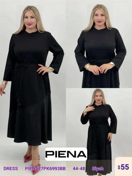 Платье PiENA (Black, модель PIENA27PK6993BB) оптом