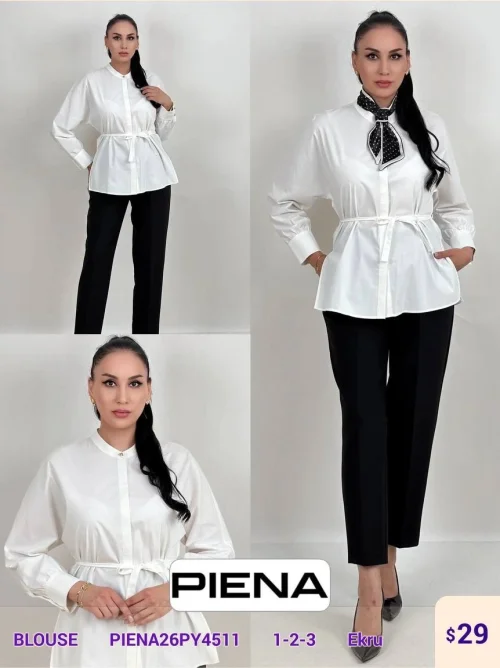 Блузка PiENA (Cream, модель PIENA26PY4511) оптом