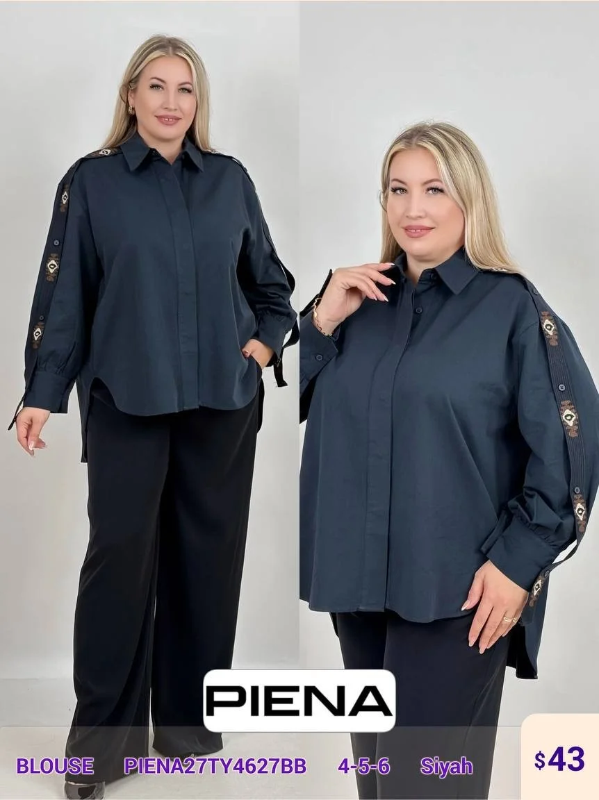 Блузка PiENA (Black, модель PIENA27TY4627BB) оптом