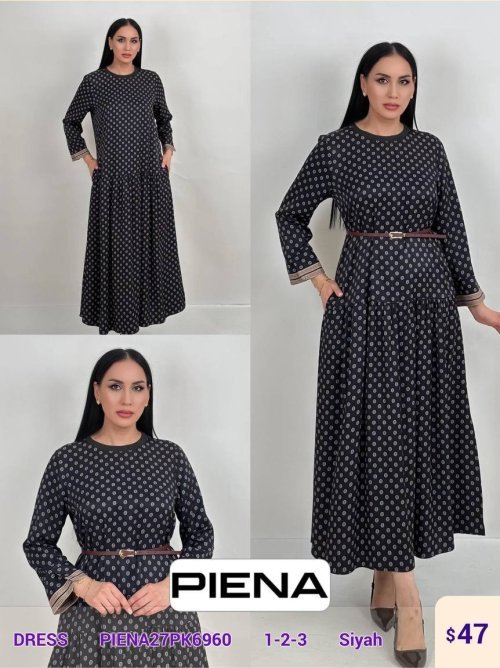 Платье PiENA (Black, модель PIENA27PK6960) оптом