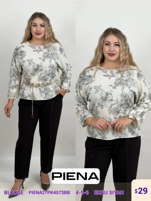 Блузка PiENA (Black, модель PIENA27PK4573BB) оптом