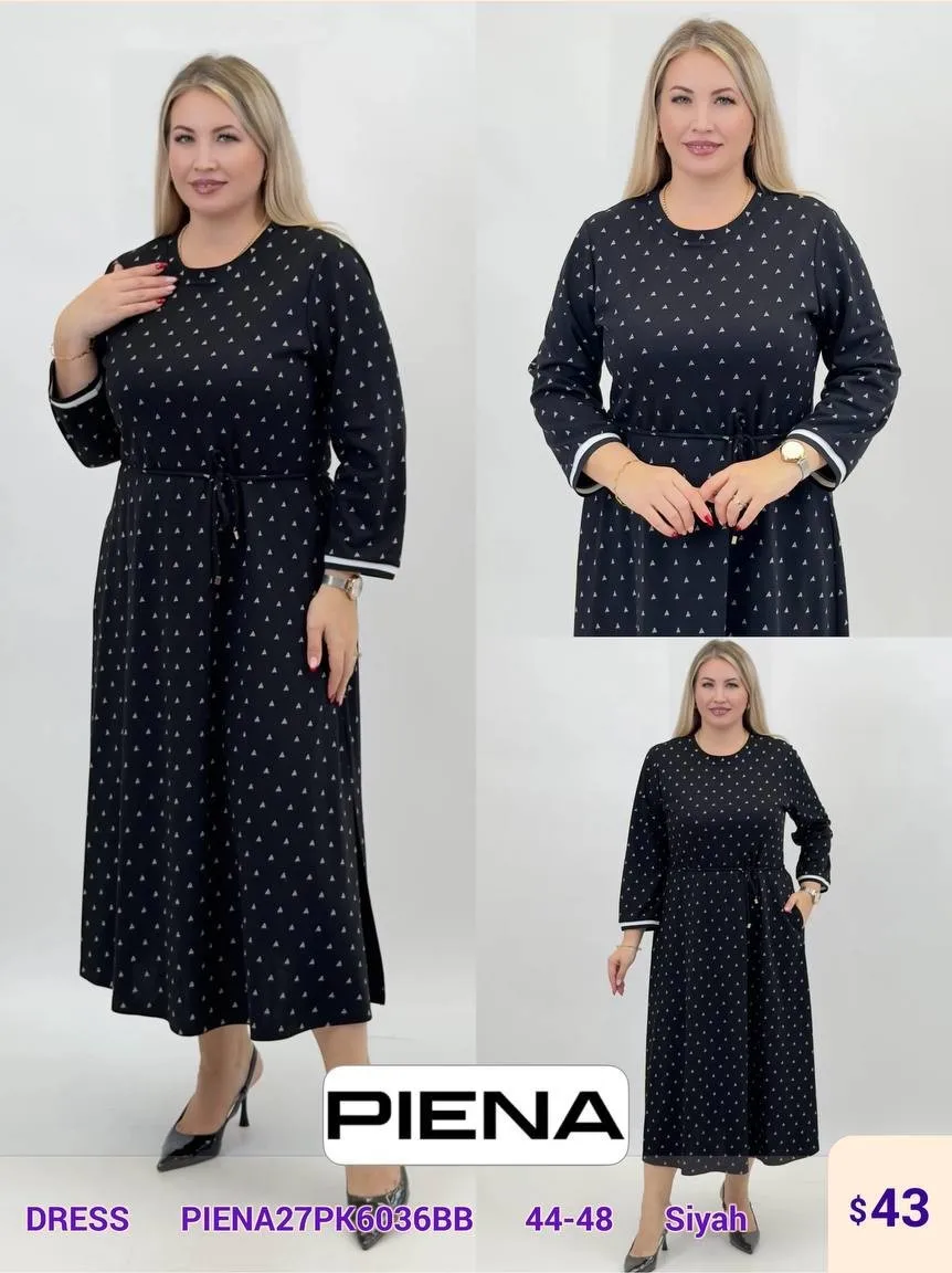 Платье PiENA (Black, модель PIENA27PK6036BB) оптом
