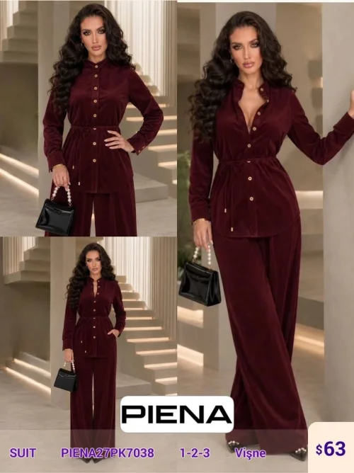 Костюмы и комплекты PiENA (Wine, модель PIENA27PK7038) оптом