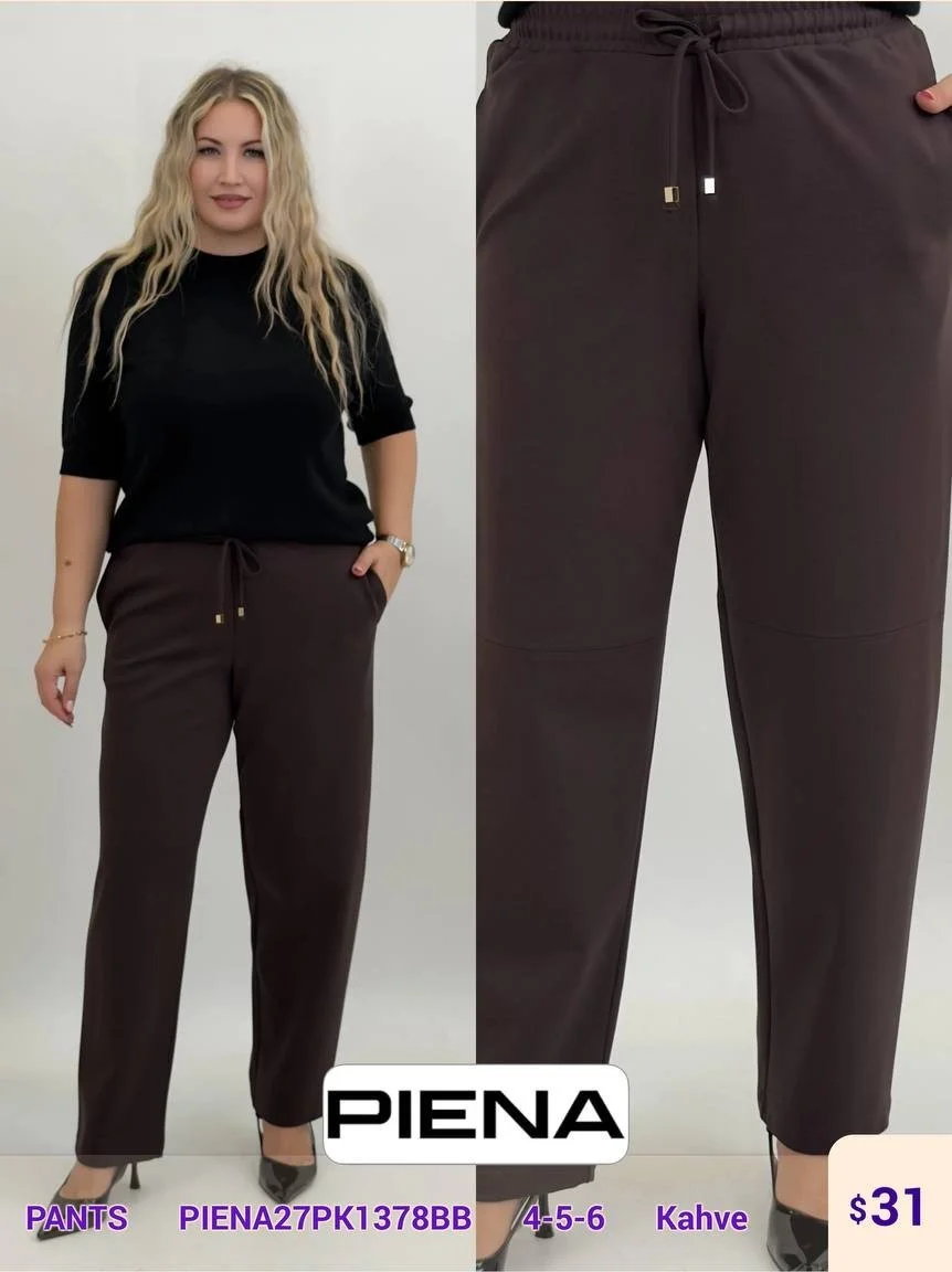 Брюки PiENA (Brown, модель PIENA27PK1378BB) оптом
