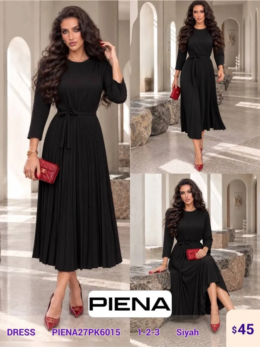Платье PiENA (Black, модель PIENA27PK6015) оптом