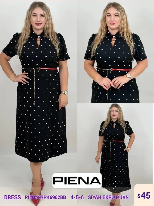 Платье PiENA (Black, модель PIENA27PK6962BB) оптом