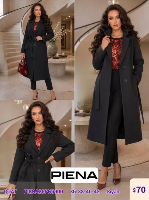 Пальто PiENA (Black, модель PIENA26PK5900) оптом