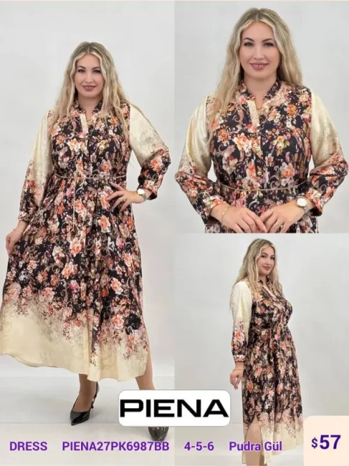 Платье PiENA (Pink, модель PIENA27PK6987BB) оптом