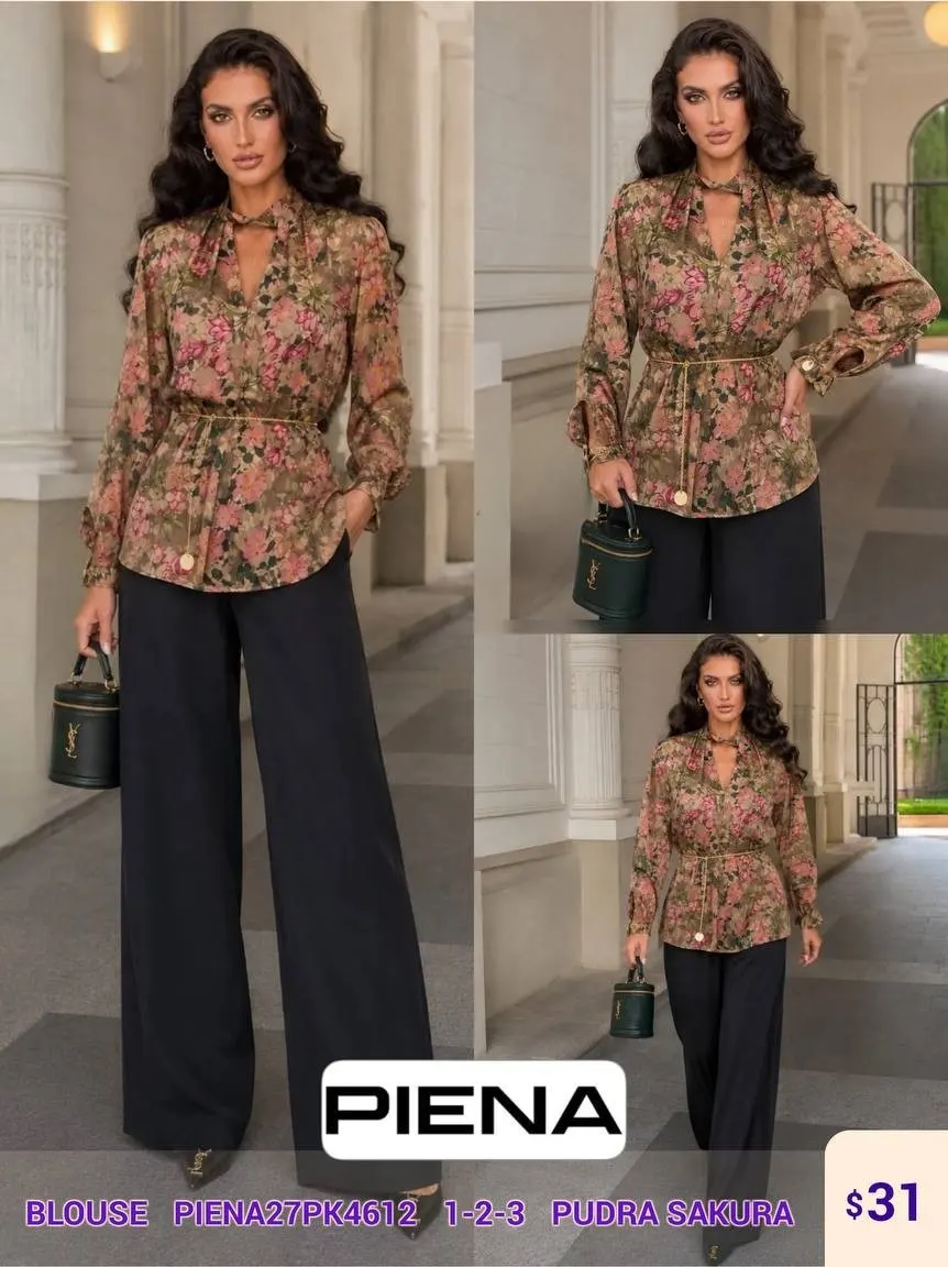 Блузка PiENA (Pink, модель PIENA27PK4612) оптом