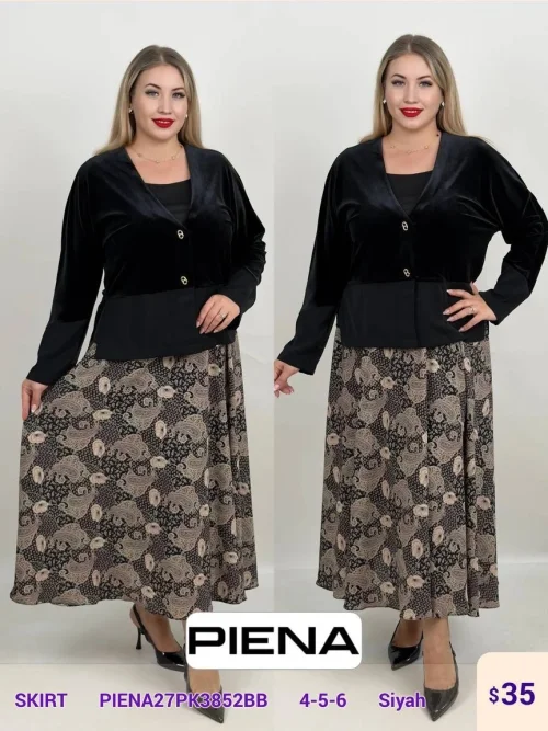 Юбка PiENA (Black, модель PIENA27PK3852BB) оптом