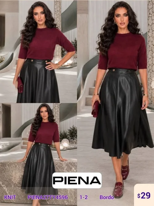 Трикотаж PiENA (Burgundy, модель PIENA27TY4596) оптом