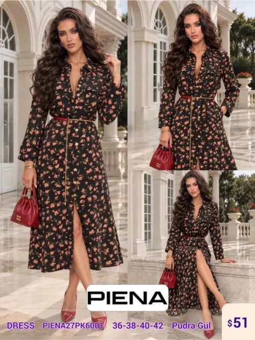 Платье PiENA (Pink, модель PIENA27PK6001) оптом